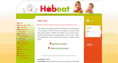 Desktop Screenshot of habeat.eu